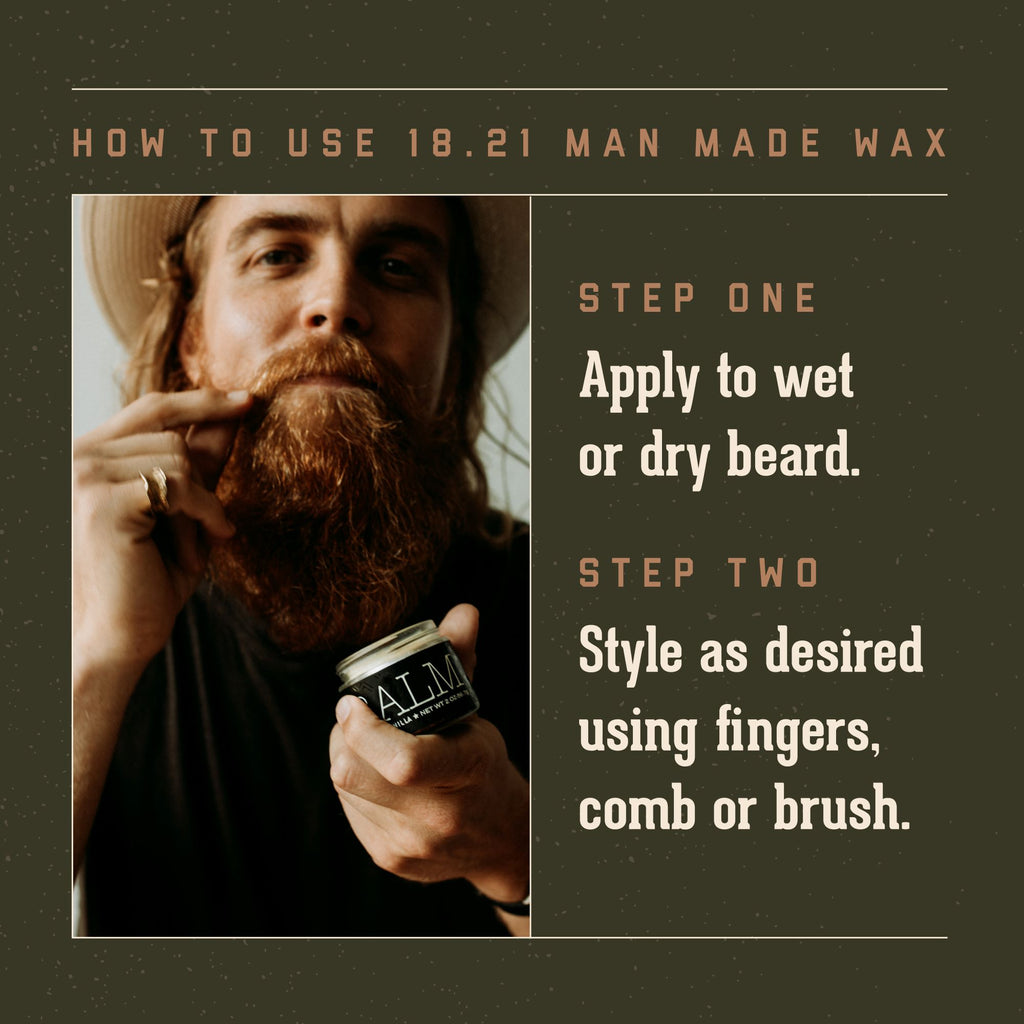 18.21 Man Made Spiced Vanilla Beard Balm
