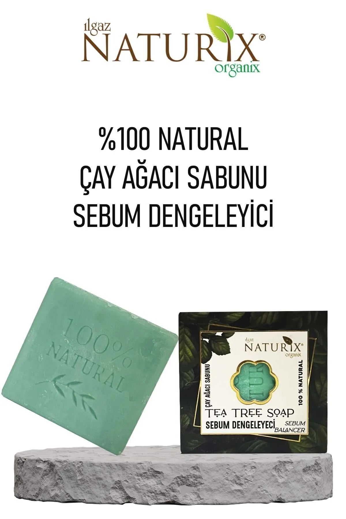 Naturix Organix Natural Tea Tree Soap