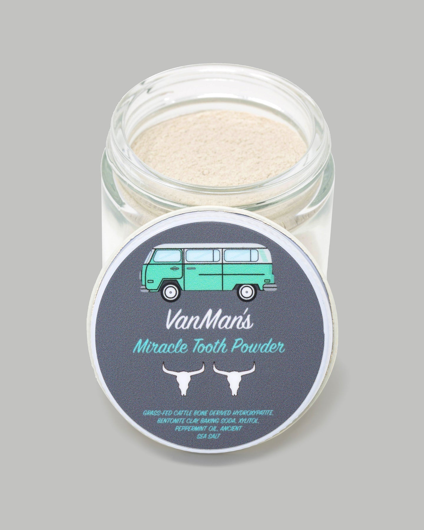 VanMan's Miracle Tooth Powder - Mint-Bone 2 oz