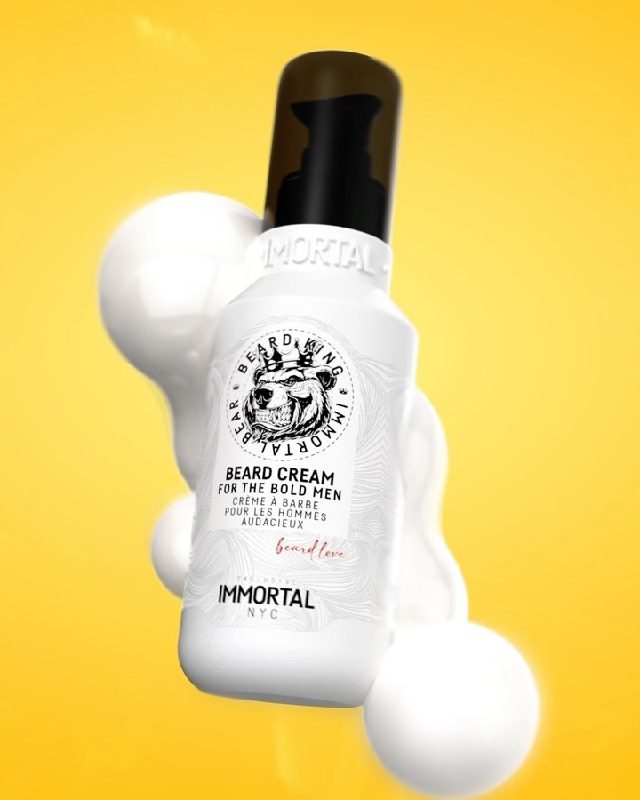 Immortal Nyc Beard King Beard Cream 100ml