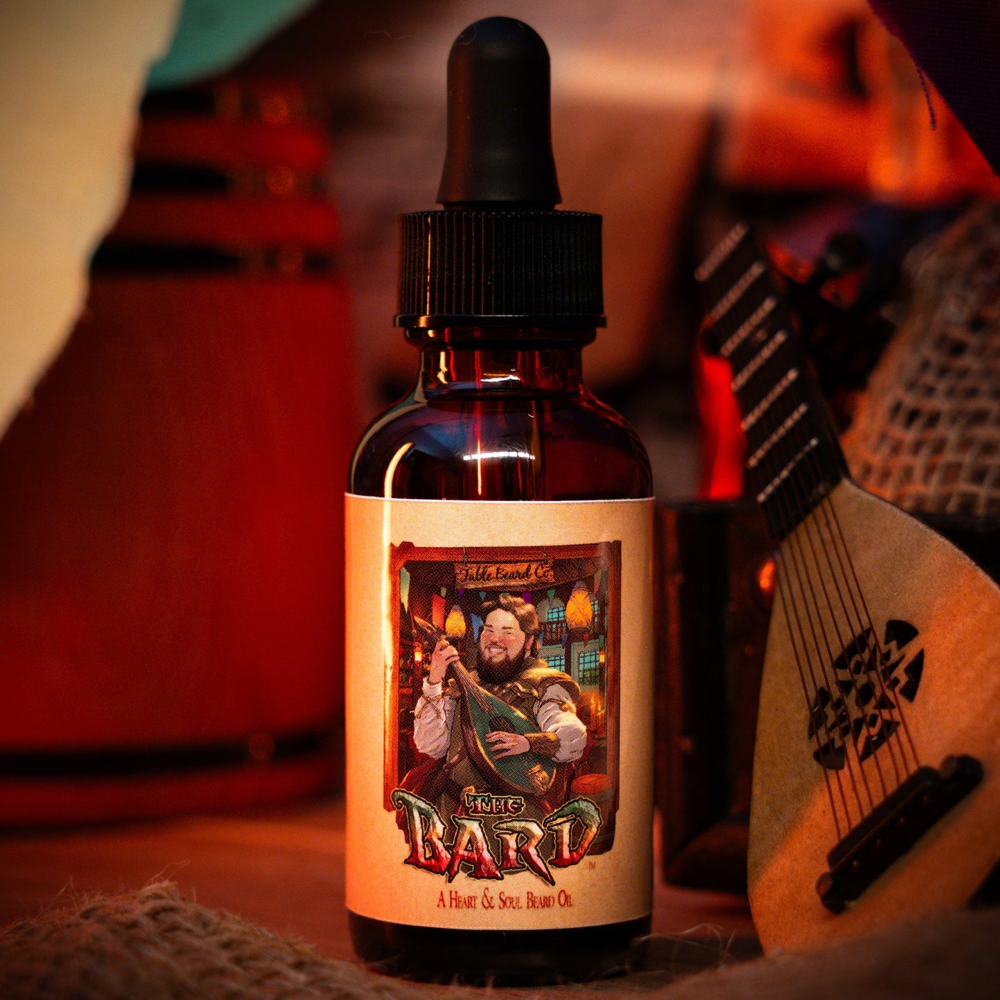 Fable Beard Company The Bard - Beard Oil - Inviting All Spice, Aged Dark Rum, and Black Sea Salt