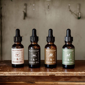 Bradley Mountain Mustache & Beard Oil - Fraser Fir & Redwood