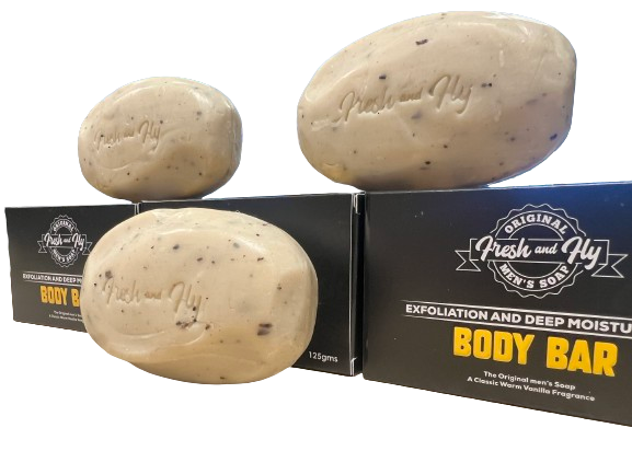 Fresh and Fly Exfoliation And Deep Moisturising Body Bar 125gms