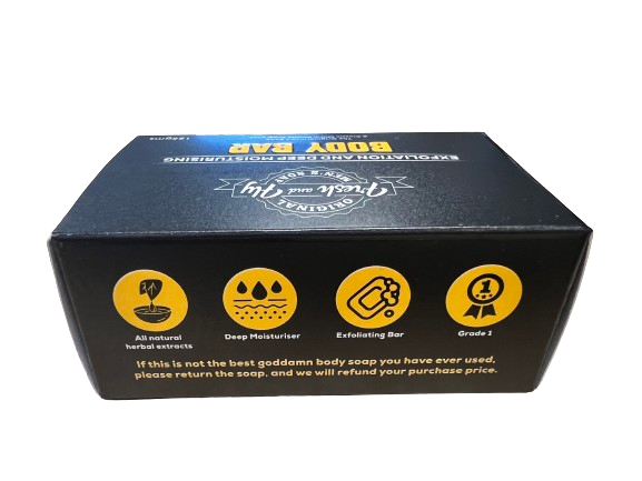 Fresh and Fly Exfoliation And Deep Moisturising Body Bar 125gms