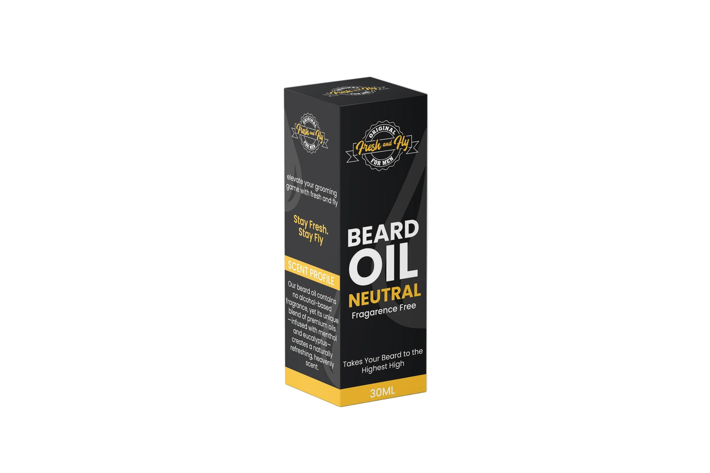 Fresh and Fly Beard Oil Neutral