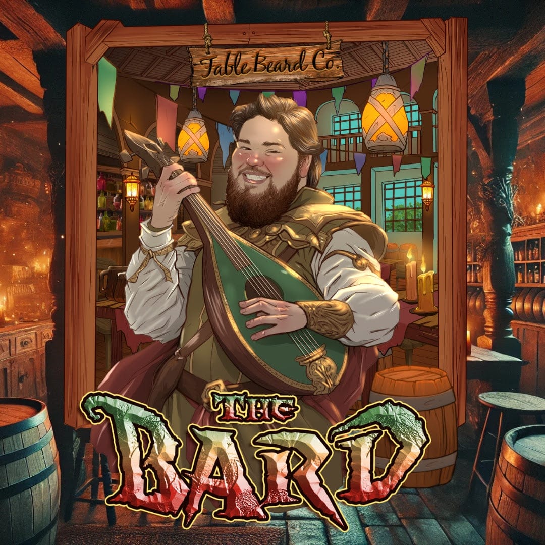 Fable Beard Company The Bard - Beard Oil - Inviting All Spice, Aged Dark Rum, and Black Sea Salt