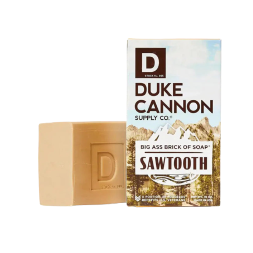 Duke Cannon Big Ass Brick of Soap or Men - Sawtooth