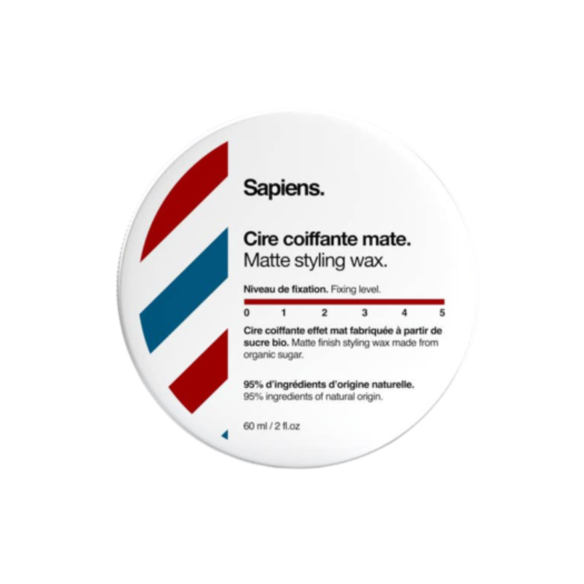Sapiens Matte Styling Wax - 60ml