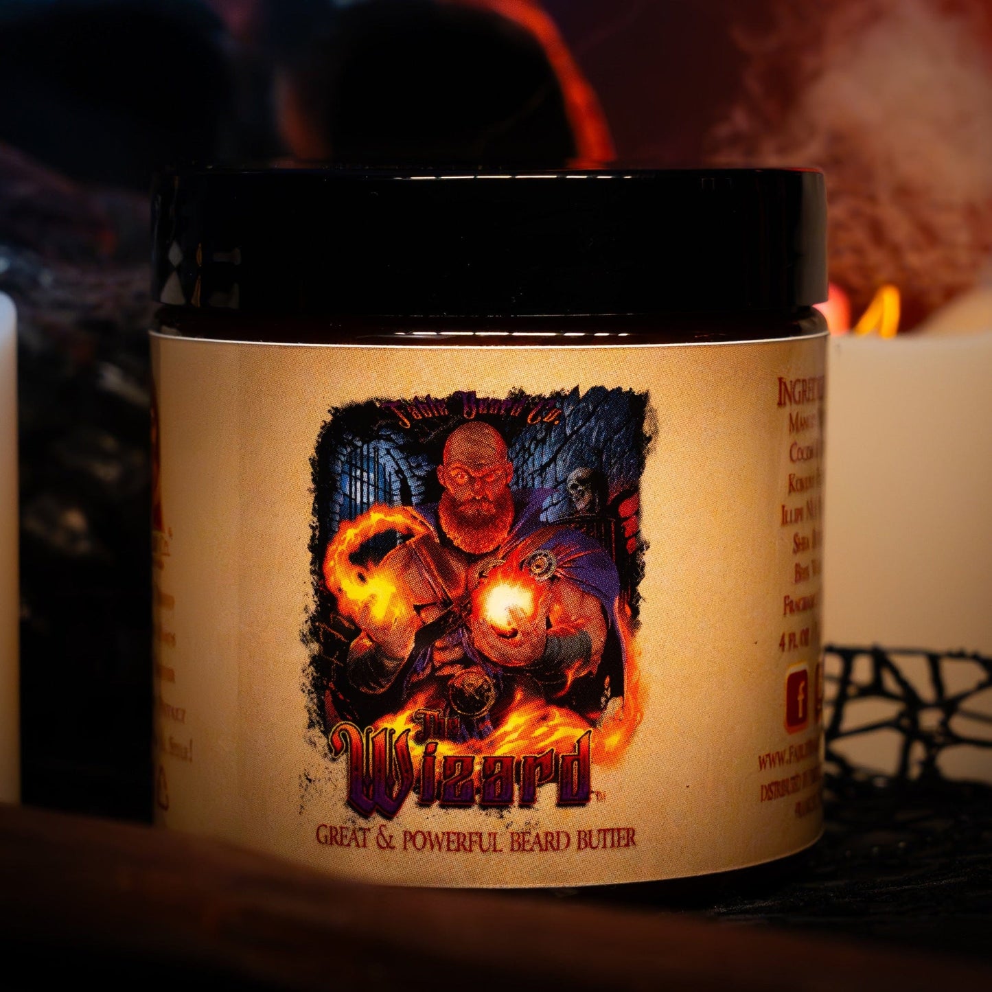 Fable Beard Company The Wizard - Beard Butter - Cauldron Brewed Bourbon
