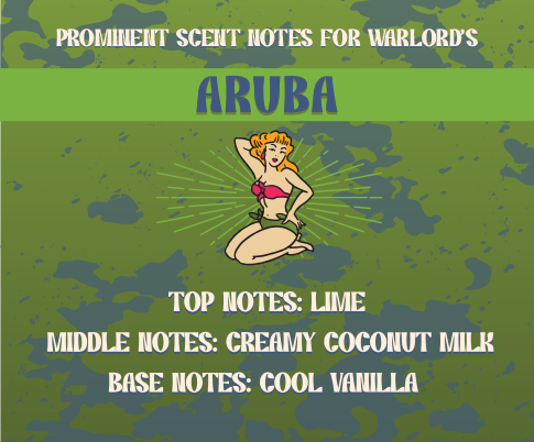 Warlord Aruba Beard Oil: 1 oz.