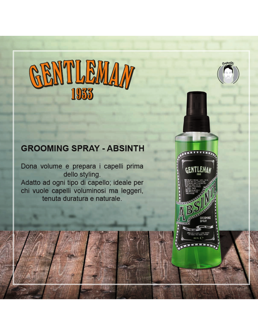 Gentleman 1933 Grooming Spray Absinth 200 ml