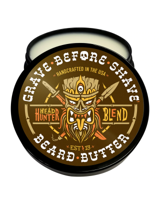 Grave Before Shave Head Hunter Beard Butter