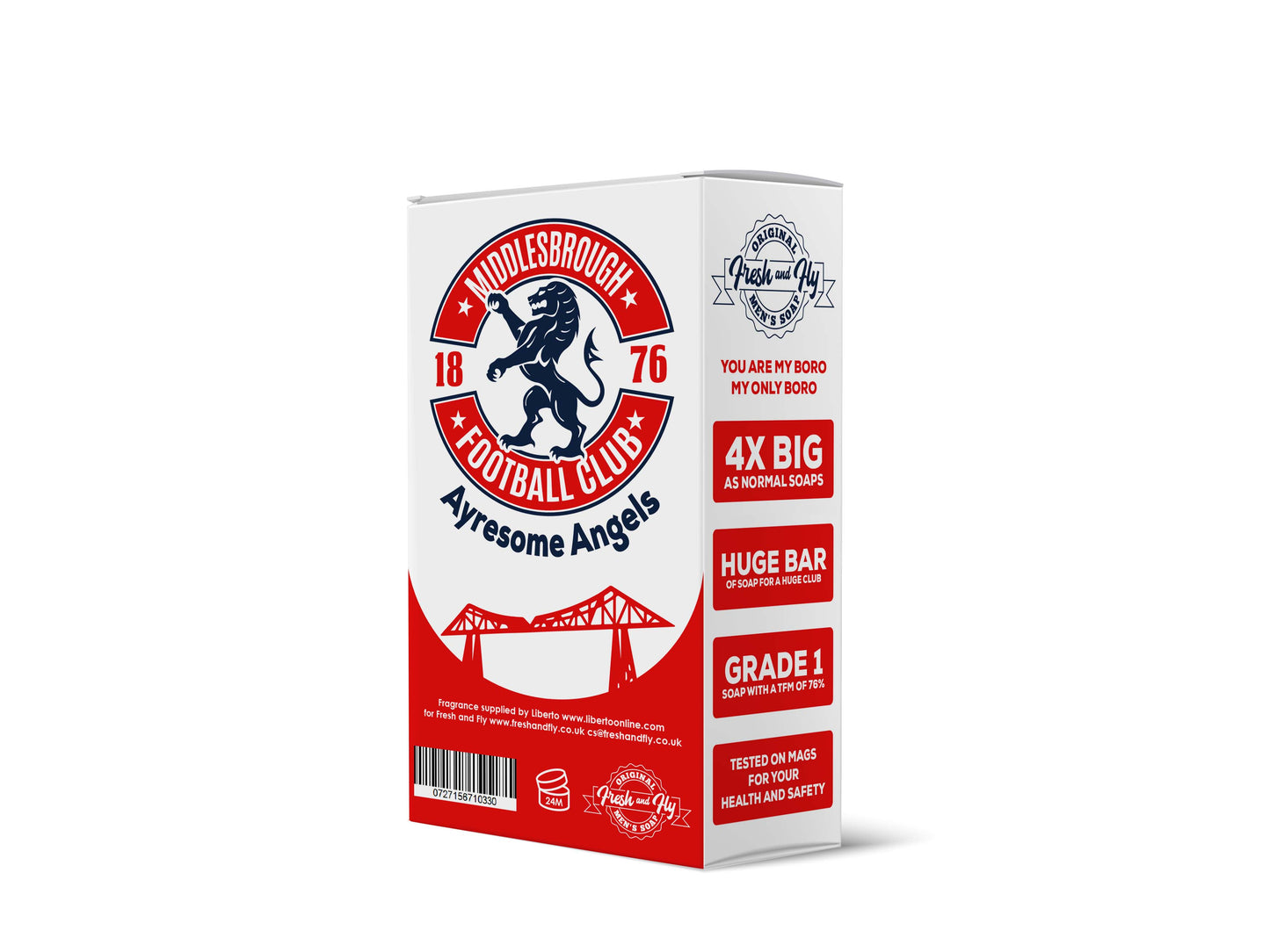Middlesbrough Fresh And Fly Mens Soap