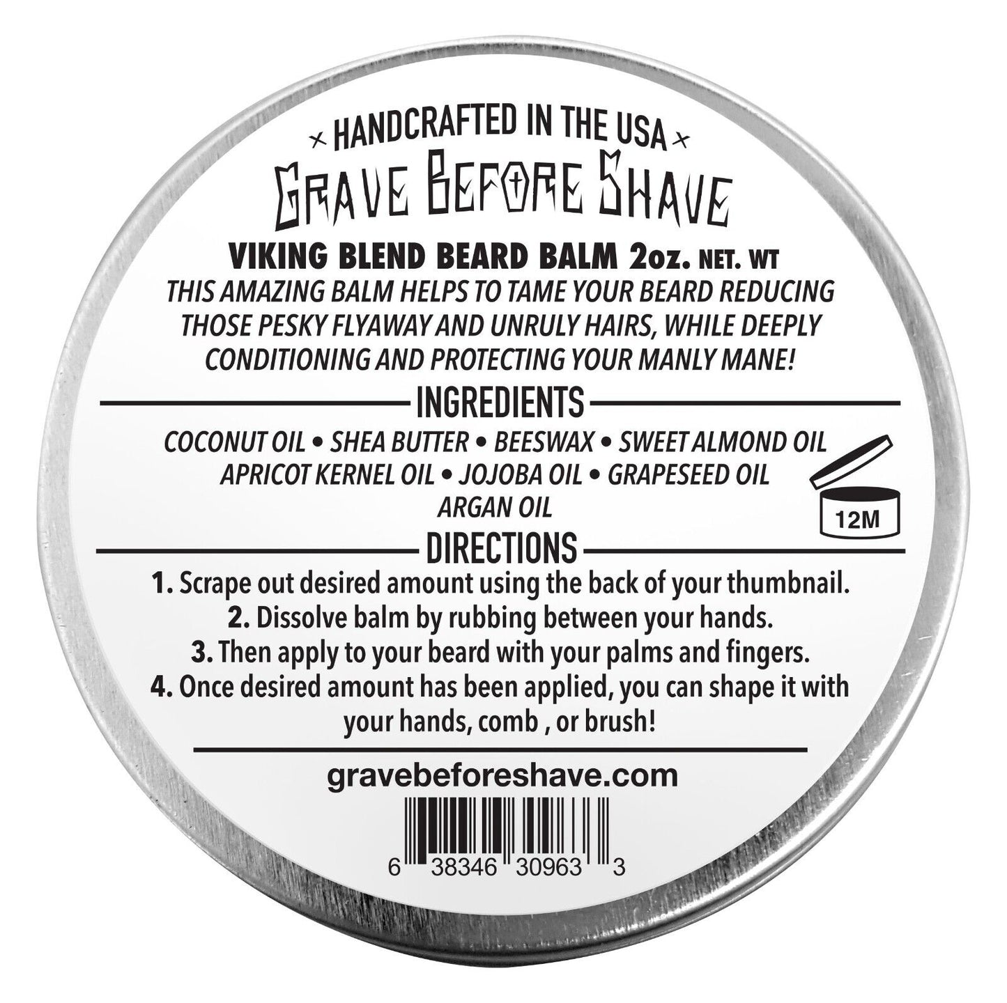 Grave Before Shave Beard Balm Viking Blend