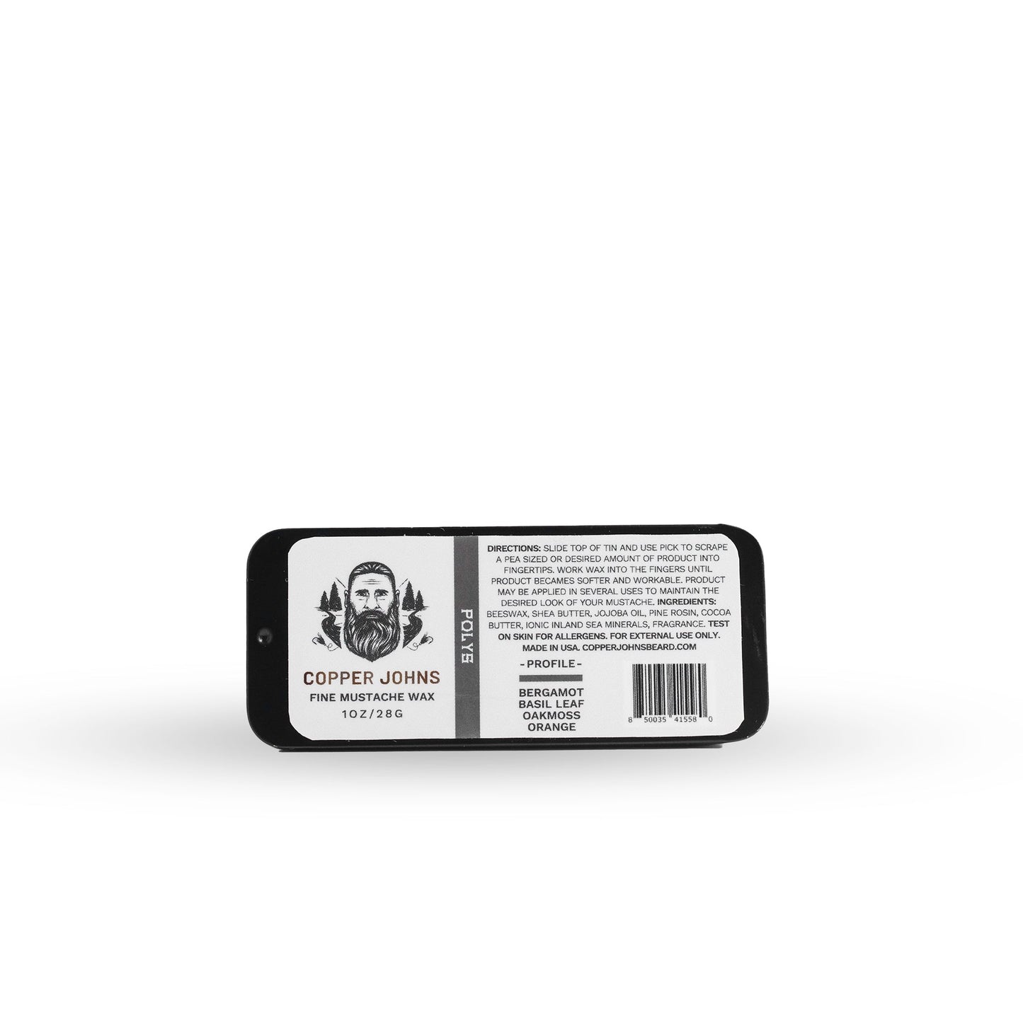 Poly's Strong Hold Mustache Wax - Fresh and Fly