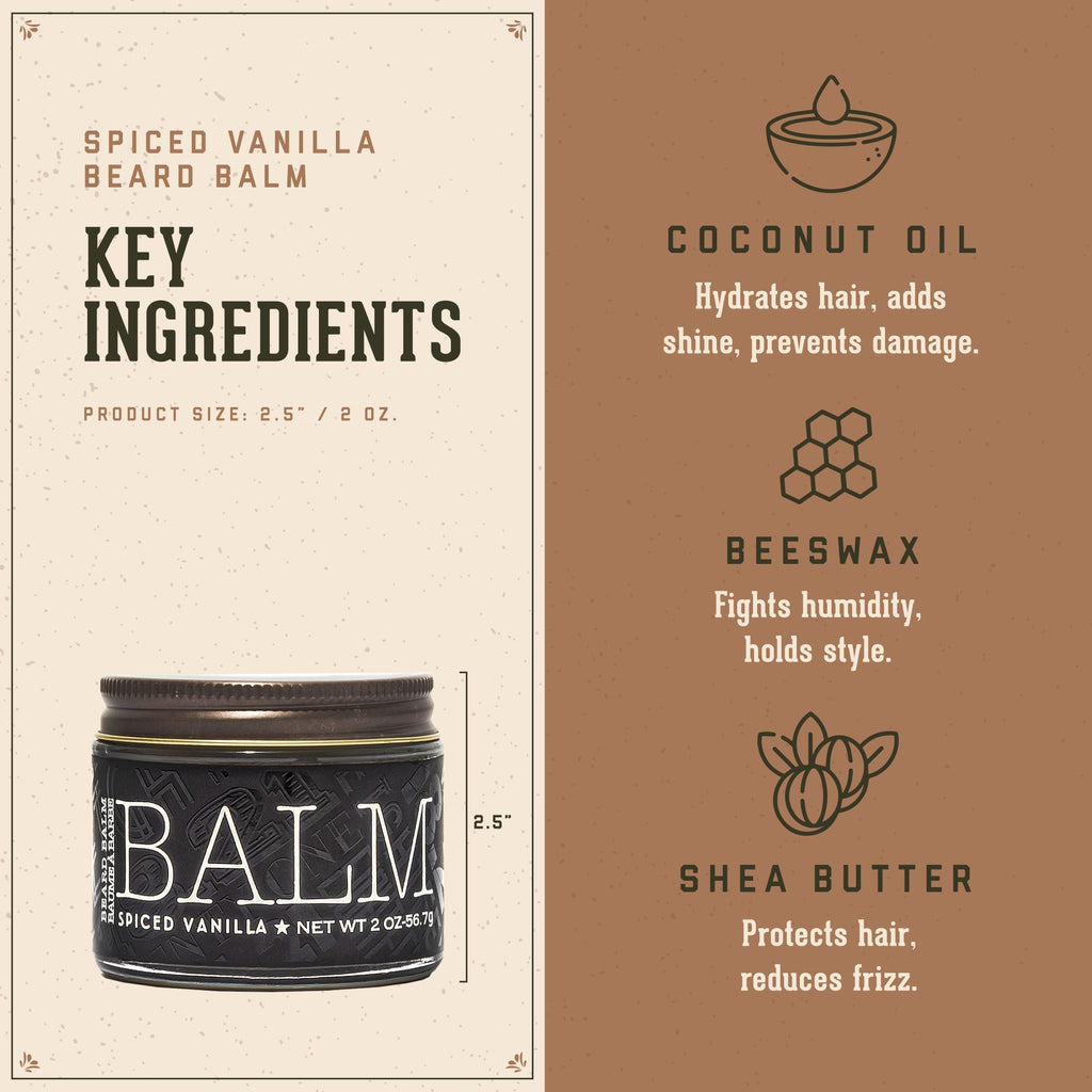 18.21 Man Made Spiced Vanilla Beard Balm