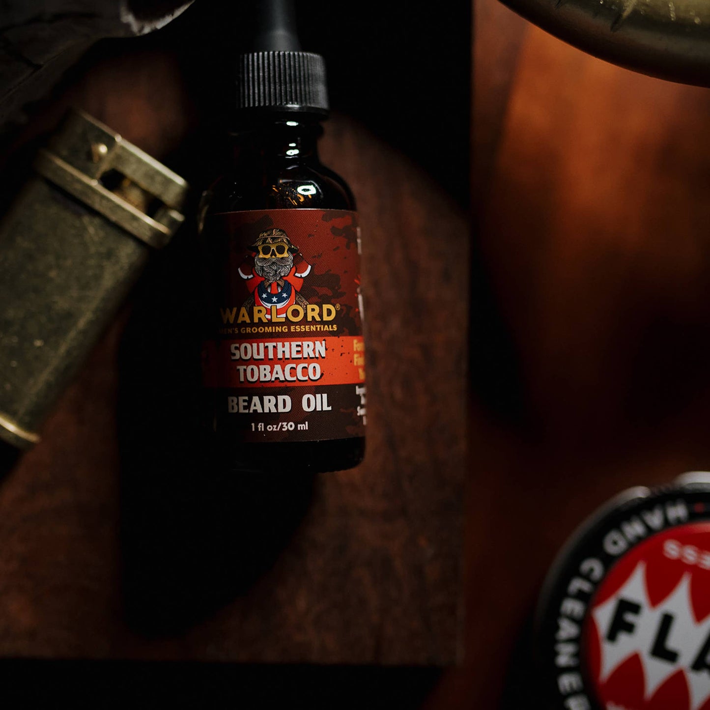 Warlord Southern Tobacco Beard Oil: 1 oz.