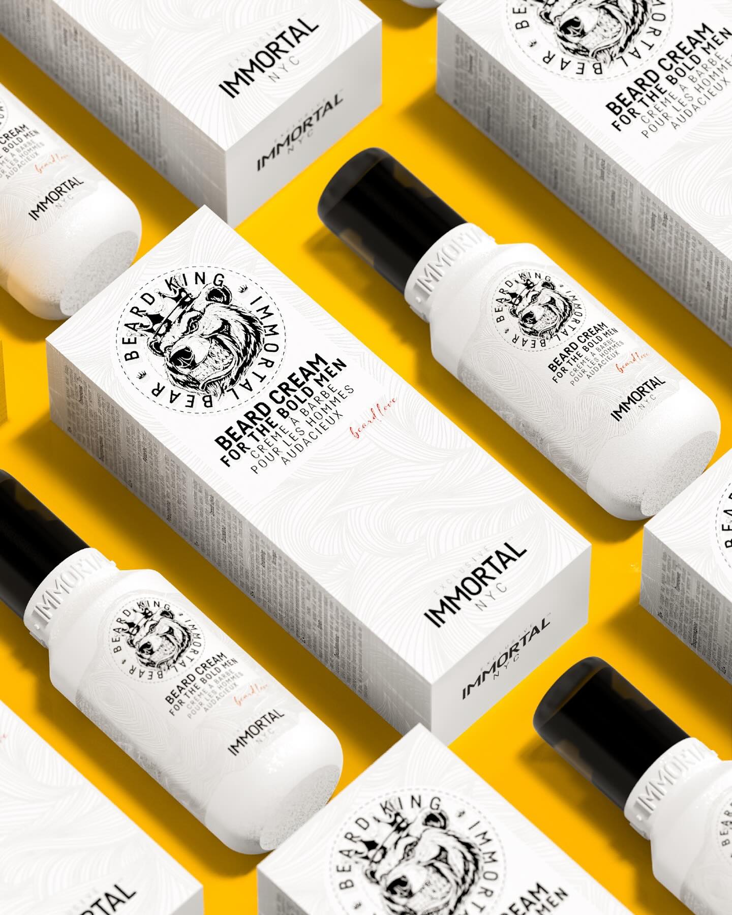 Immortal Nyc Beard King Beard Cream 100ml