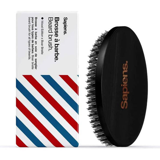 Sapiens Cherry Wood X Boar Silk Beard Brush