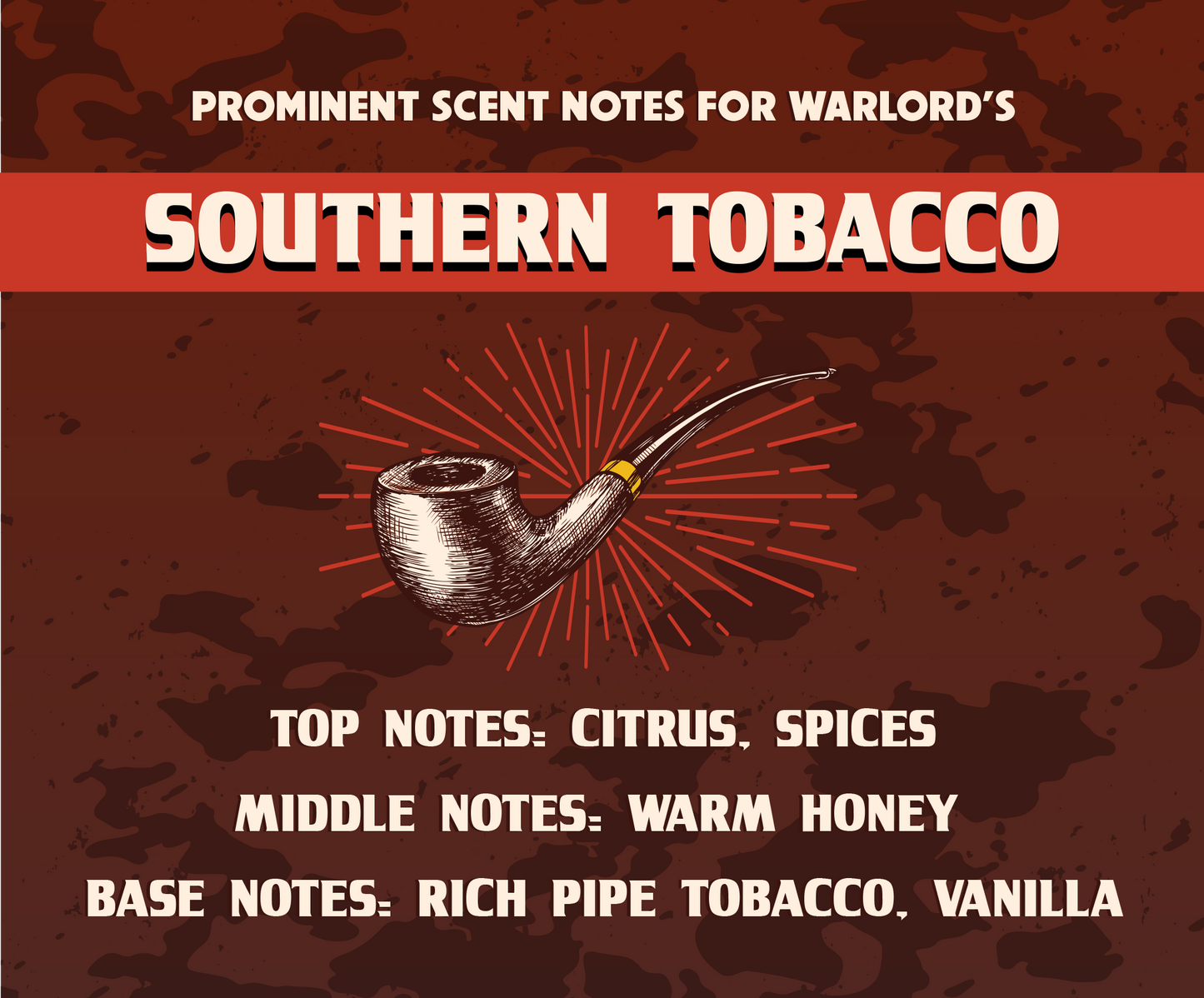 Warlord Southern Tobacco Beard Oil: 1 oz.