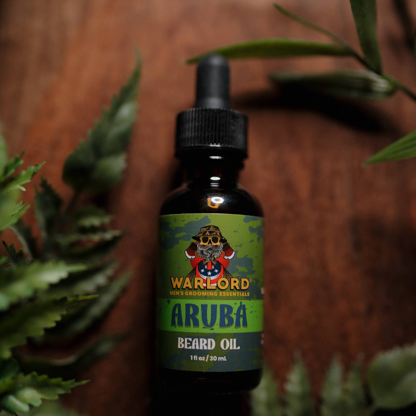 Warlord Aruba Beard Oil: 1 oz.