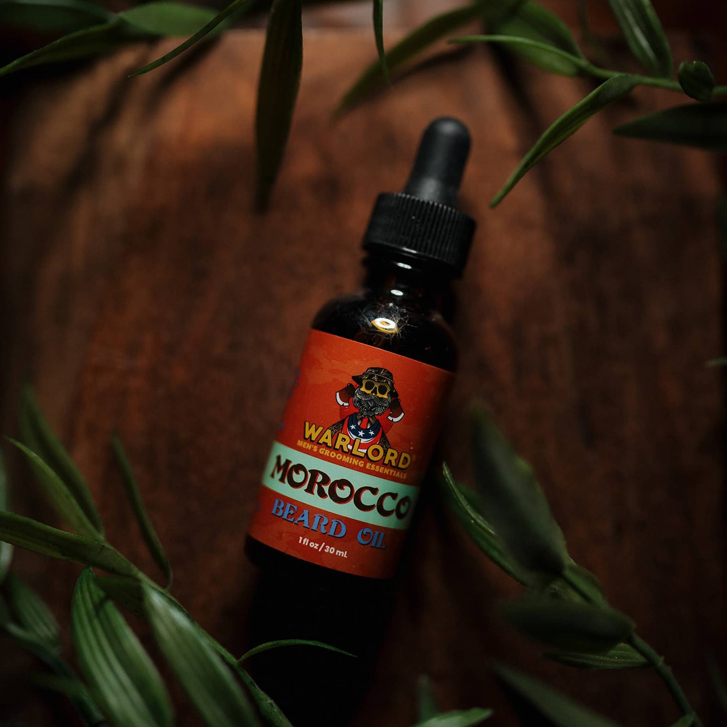 Warlord Morocco Beard Oil: 1 oz.