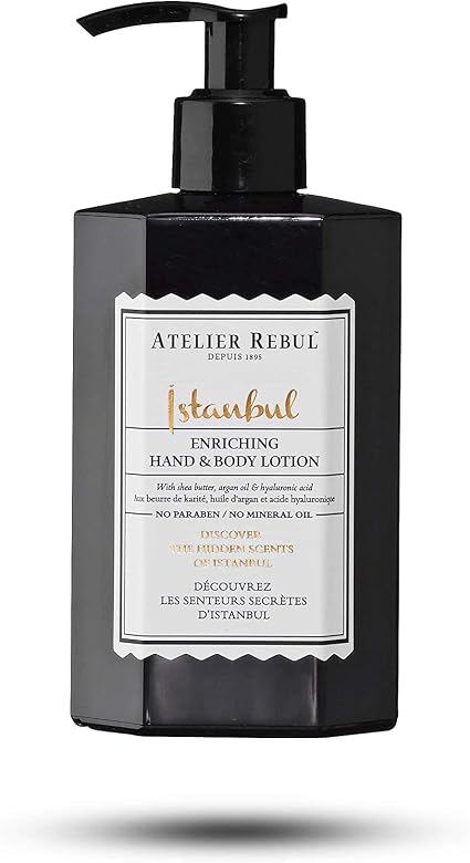 Atelier Rebul Istanbul Enriching Hand and Body Lotion, Shea Butter, 250 ml