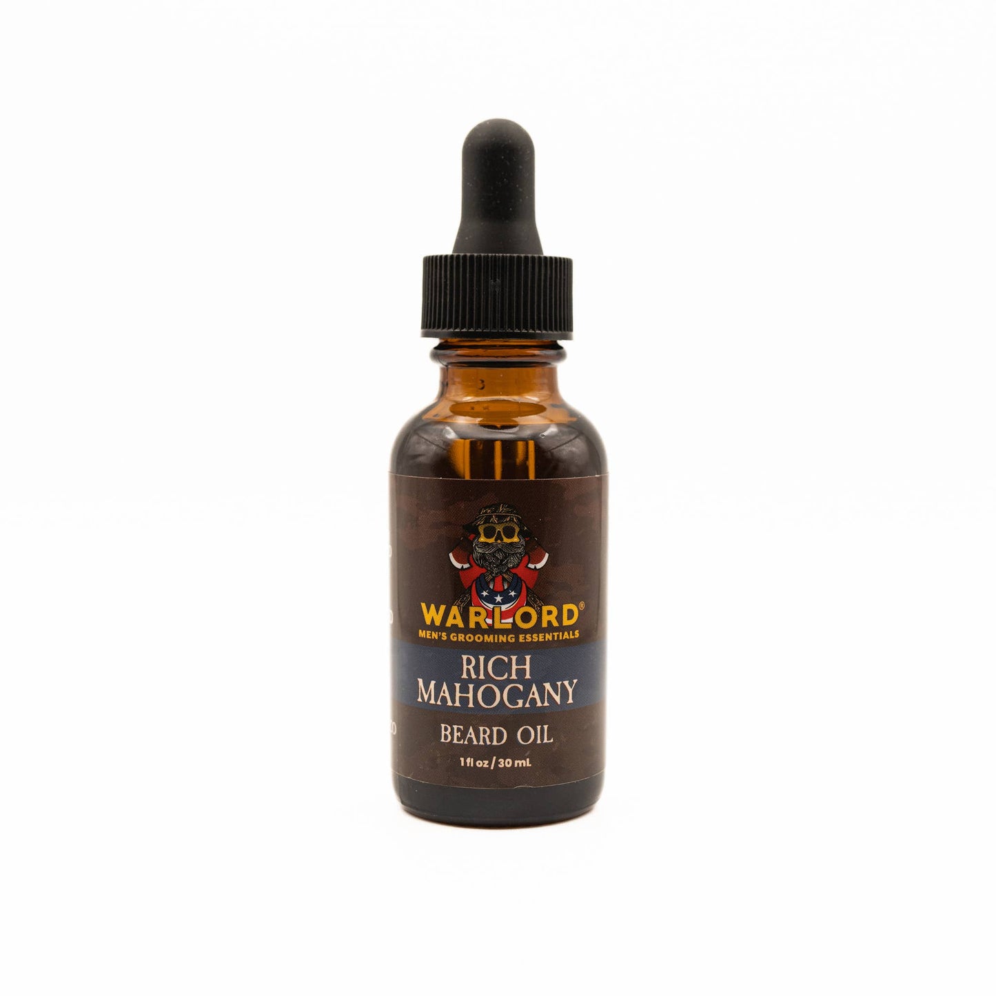Warlord Rich Mahogany Beard Oil: 1 oz.