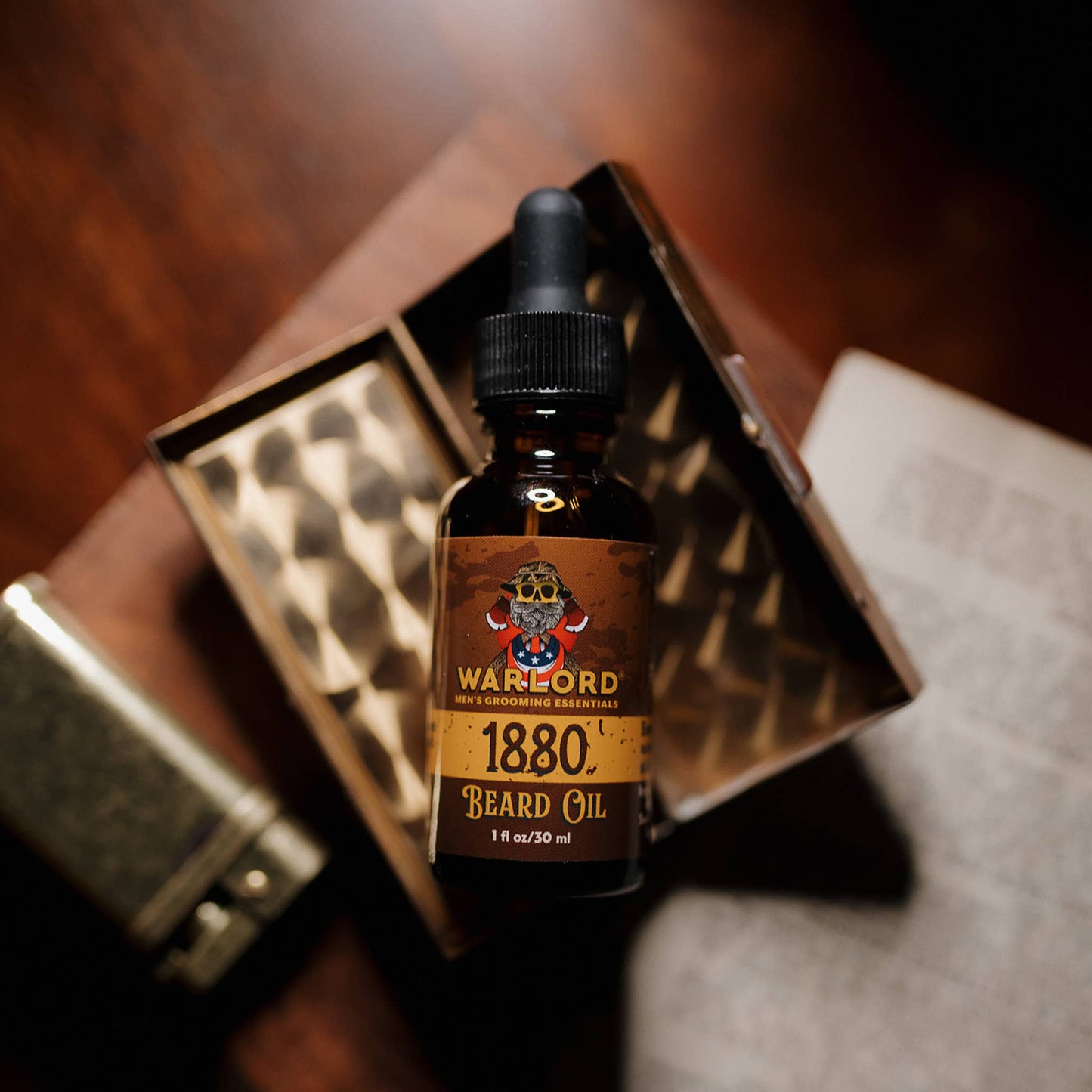 Warlord 1880 Beard Oil: 1 oz.