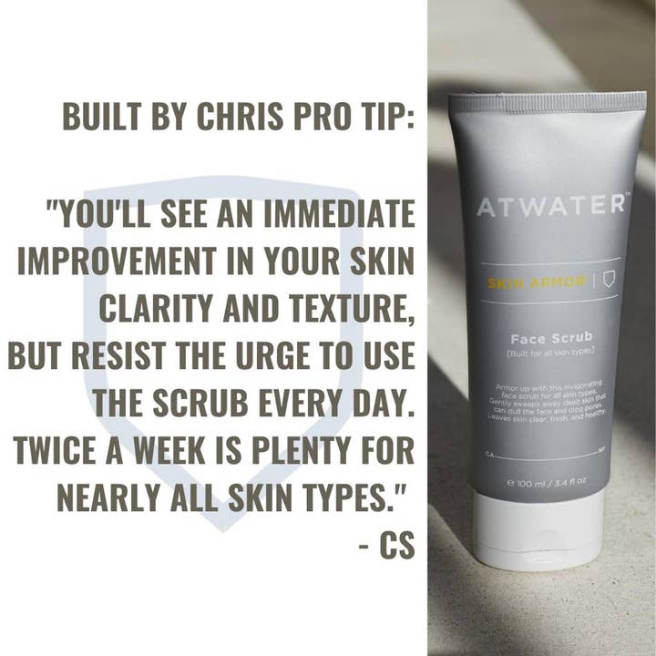 Atwater Skincare Skin Armor Face Scrub Cleanser