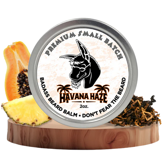 Badass Beard Care Havana Haze Beard Balm