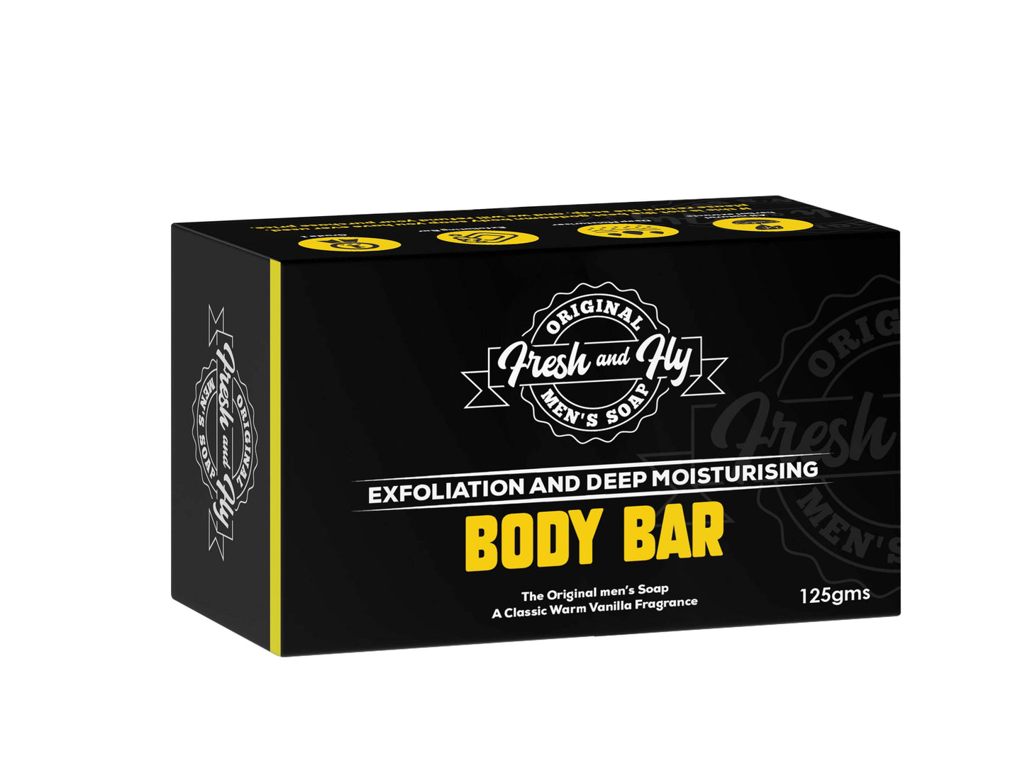 Fresh and Fly Exfoliation And Deep Moisturising Body Bar 125gms