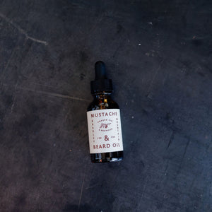 Bradley Mountain Mustache & Beard Oil - Fraser Fir & Redwood