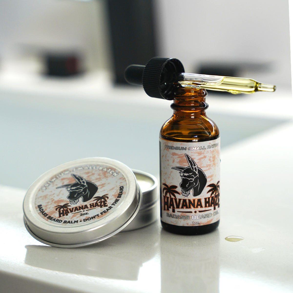 Badass Beard Care Havana Haze Beard Balm