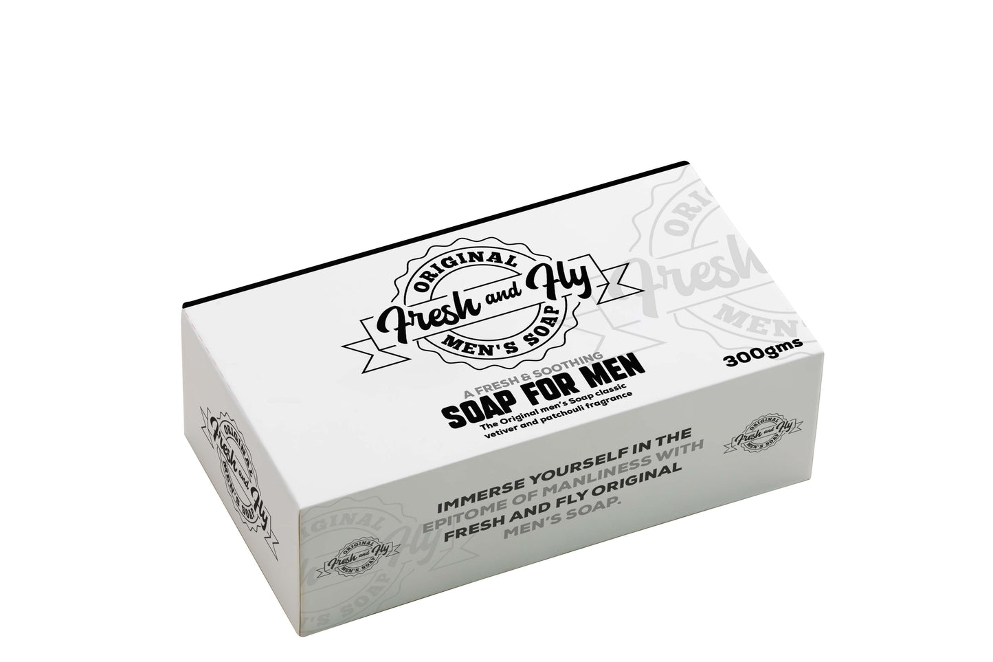 Fresh and Fly Signature Soap Vetiver and Eucalyptus 300gms