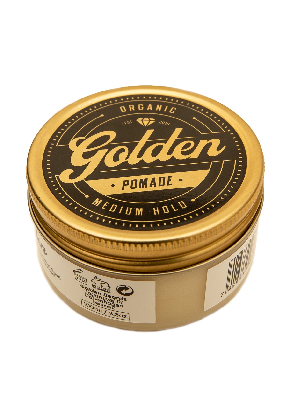 Golden Pomade - Organic Hair Pomade - Golden Beards