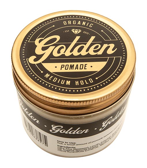 Golden Pomade - Organic Hair Pomade - Golden Beards
