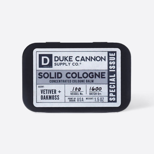 Duke Cannon Solid Cologne Special Issue