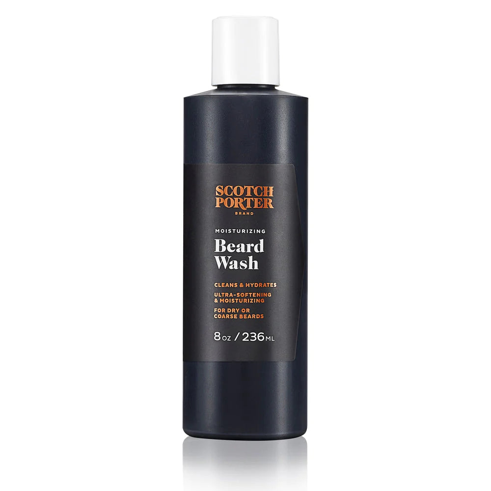 Scotch Porter Beard Wash 4oz & Restorative Leave -in Conditioner 4oz Bundle By scotch Porter - Fresh and Fly