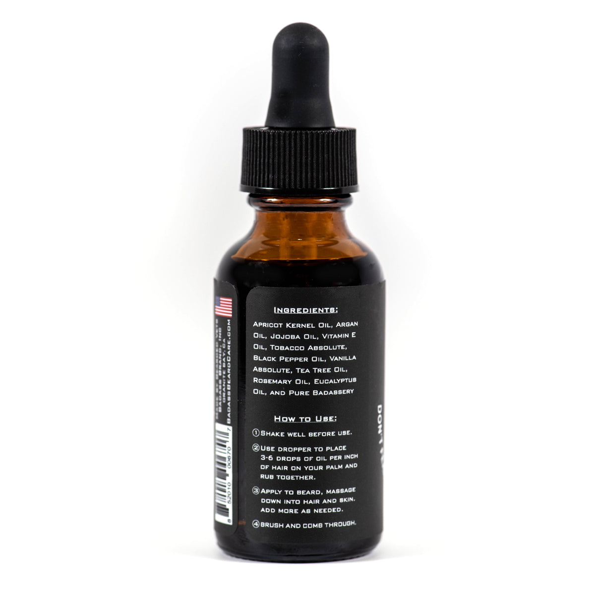 Badass Beard Care The Outlaw Beard Oil