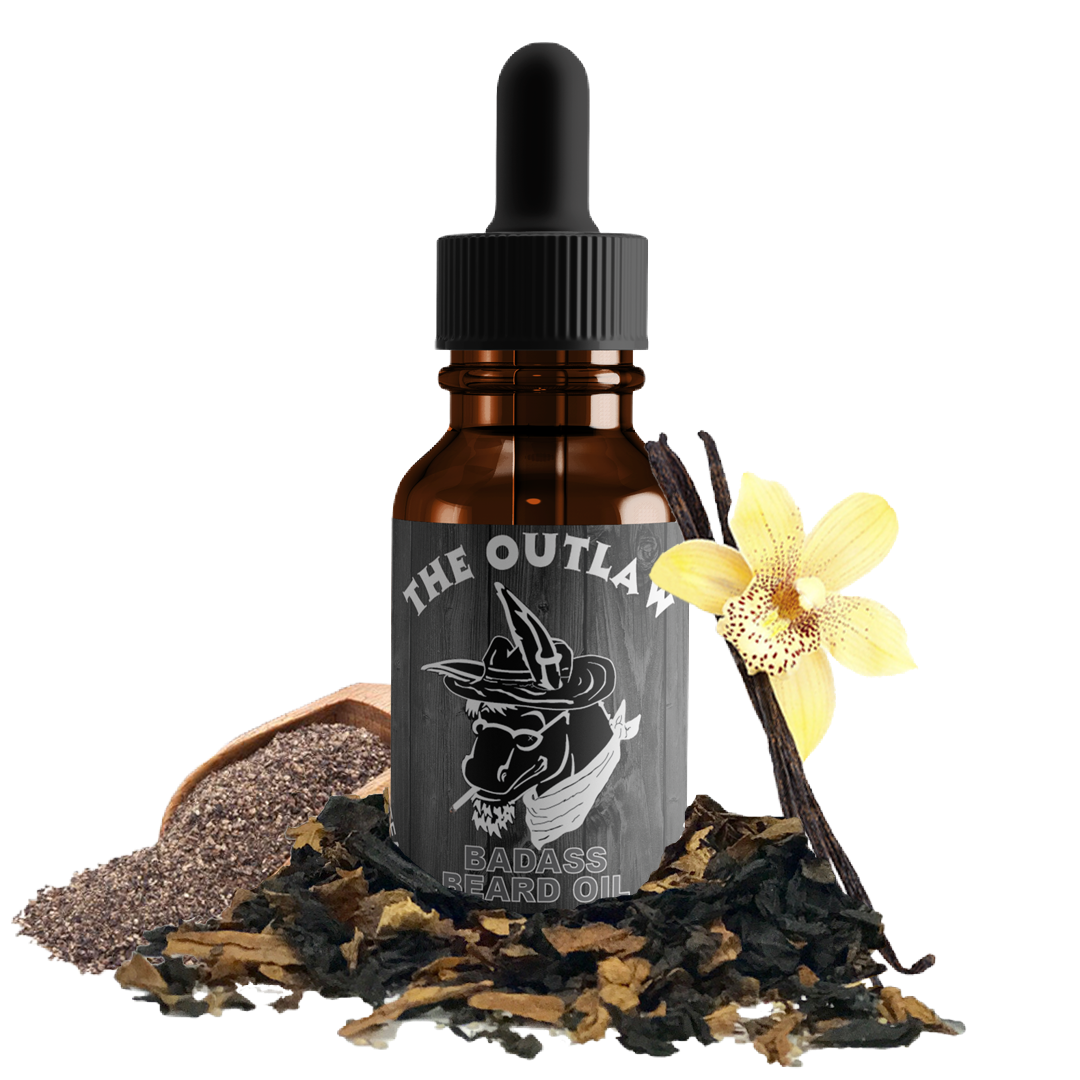 Badass Beard Care The Outlaw Beard Oil