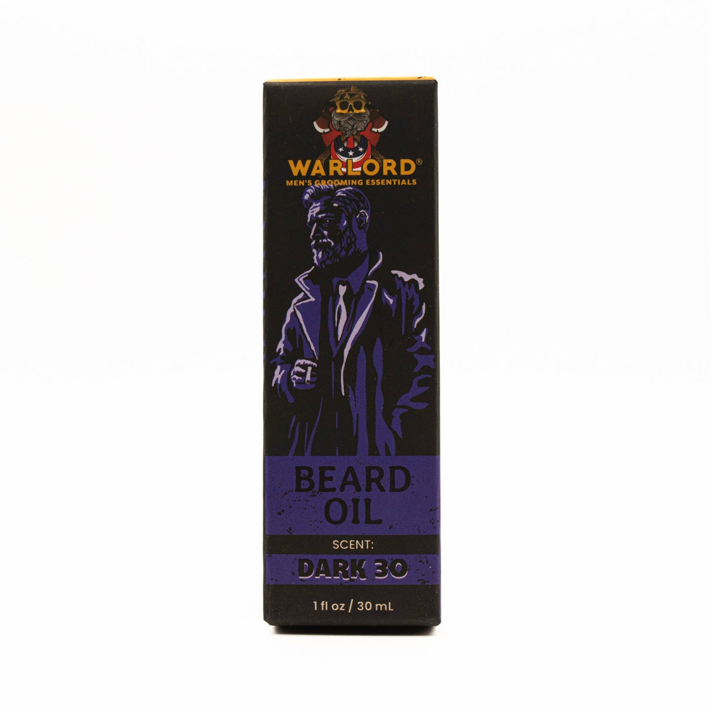 Warlord Dark 30 Beard Oil: 1 oz