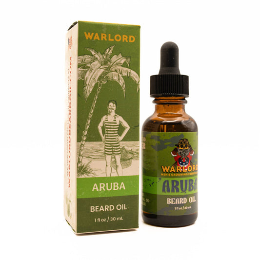 Warlord Aruba Beard Oil: 1 oz.