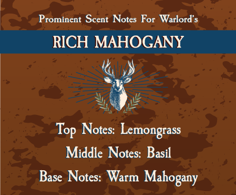 Warlord Rich Mahogany Beard Oil: 1 oz.