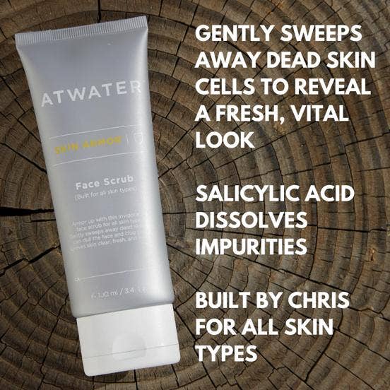 Atwater Skincare Skin Armor Face Scrub Cleanser