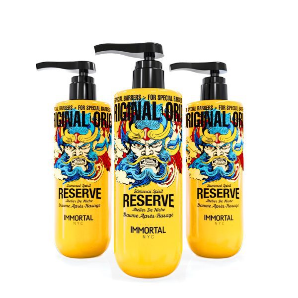 Immortal NYC Samurai Spirit After Shave Balm 500ml