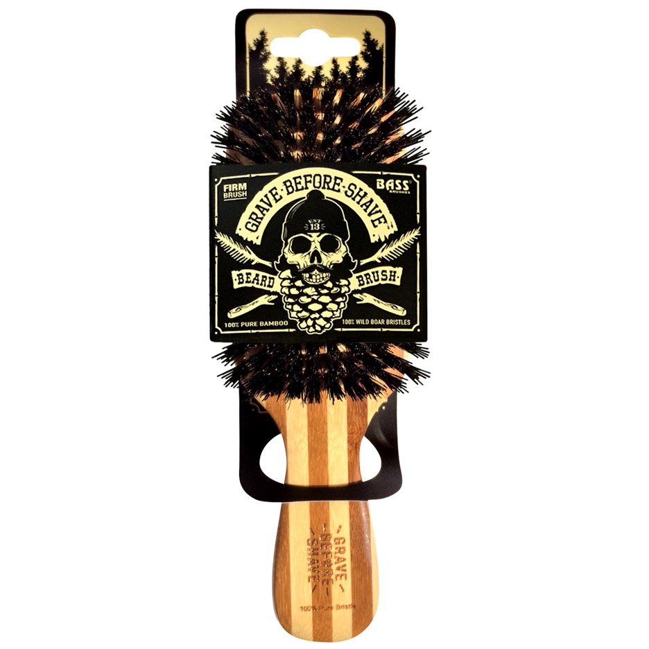 Official GRAVE BEFORE SHAVE™ Beard Brush (NEW)