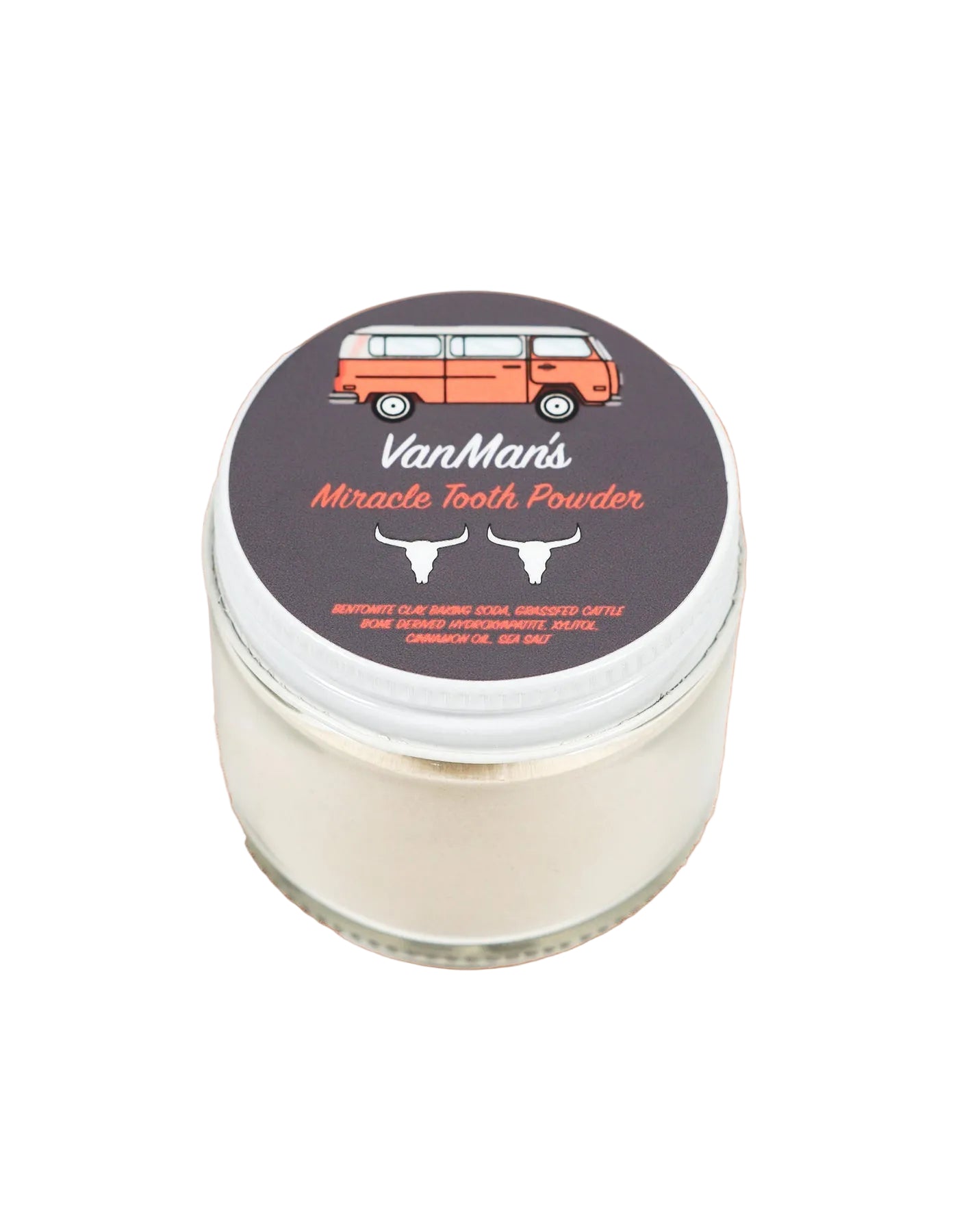 VanMan's Miracle Tooth Powder - Cinna-Bone 2 oz