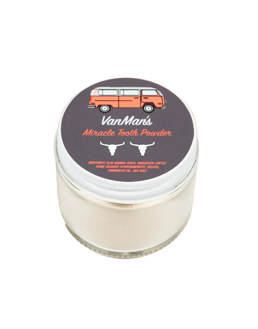 VanMan's Miracle Tooth Powder - Cinna-Bone 2 oz