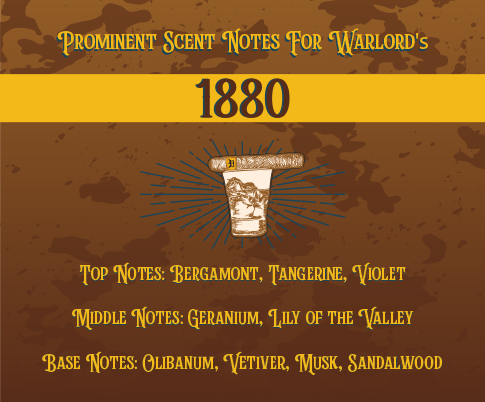 Warlord 1880 Beard Oil: 1 oz.